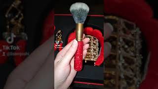 Glitz and Glam makeup brush set in red [upl. by Accemahs]