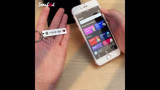 Soufeel  Custom Scannable Spotify Keychain [upl. by Adnirod]