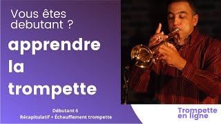 cours de trompette  trompette debutant Echauffement 6 [upl. by Killigrew165]