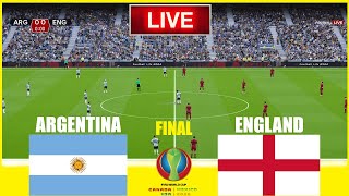 ARGENTINA VS INGLATERRA EN VIVO  FINAL DE LA COPA DO MUNDO 2026  MESSI EN ACCIÓN PARTIDO COMPLETO [upl. by Yeldahc852]