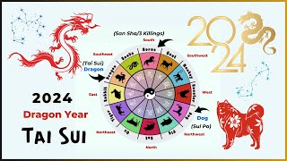 2024 Dragon Year Tai Sui and afflictions 3 Killings and Year Breaker [upl. by Nanoc]