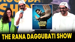 The Rana Daggubati Show  Rana Daggubati Press Meet  Filmytalkss [upl. by Dnalloh]