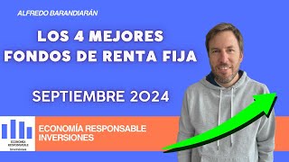 Los mejores fondos de renta fija en septiembre 2024 [upl. by Yrag]