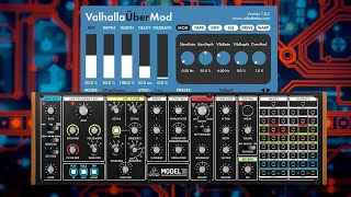 Behringer Model 15 feat Valhalla UberMod amp NI Replika XT [upl. by Haraf239]