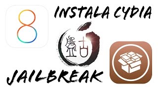 Instala Cydia en dos pasos  Jailbreak iOS 8  iOS 81x  Pangu  Vía OpenSSH  iDevices [upl. by Brie]