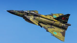 Saab37 Viggen The Best Fighter Jet You Never Heard Of Until Now [upl. by Ilecara755]