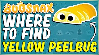 WHERE TO FIND AND HOW TO CATCH A YELLOW PEELBUG IN BUGSNAX  SUGARPINE WOODS  BUGAPEDIA [upl. by Rozamond]