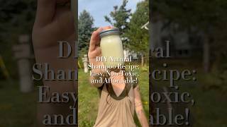 DIY Natural Shampoo Recipe Easy NonToxic and Affordable [upl. by Ennaisoj]