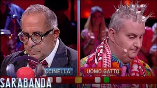 Sarabanda terza puntata  Il duello Coccinella vs Uomo Gatto [upl. by Brett56]