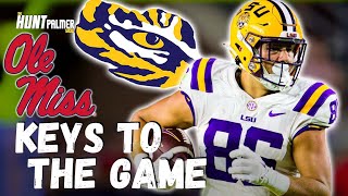 Final Predictions LSU vs Ole Miss  Can LSUs Offense Step Up Against Rebels Pro Defense [upl. by Gnagflow]