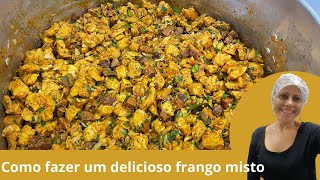 Como fazer um delicioso frango misto [upl. by Hteboj]