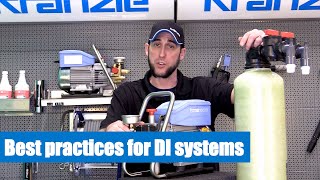 Best practices for DI systems and Kranzle  Deionized water filter systems [upl. by Ramu]