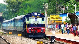 Hubli Mysore DAY Express  Vishwamanava  Indian Railways [upl. by Ivek]