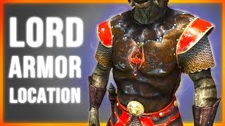 Skyrim Armor  LORD MAIL LOCATION  New Creation Club Content [upl. by Senga]