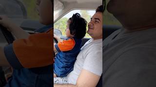 Raanya drive 🚗 कर रही है या Papa 😂 comedyshorts car trendingshorts [upl. by Tyrus]