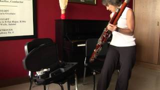 How to put a bassoon together [upl. by Nomyad]