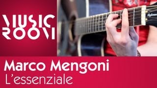 Lessenziale  Marco Mengoni  Tutorial di chitarra  Music Room [upl. by Ahsienor]