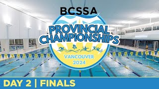 BCSSA Provincial Championships  Vancouver 2024 🏊 DAY 2  Finals August 17 2024 [upl. by Kokaras584]