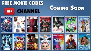 Free Movie Codes Channel [upl. by Abbey]