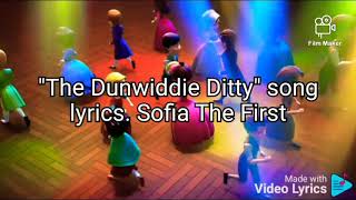 The Dunwiddie Ditty song lyrics Sofia The First [upl. by Alexia]