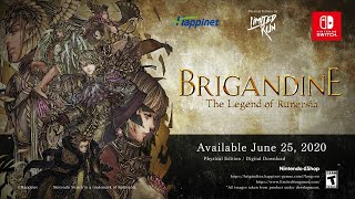 BRIGANDINEThe Legend of Runersia 2nd Trailer [upl. by Ecnarrot]