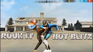 Rouk ff VS Not Blitz roukff blitz freefire [upl. by Mechelle]