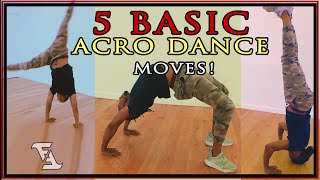 Learn 5 Basic Acro Dance Moves You NEED to Know 💥 Perfect for Breakdance Gymnastics Capoeira [upl. by Eiramanig105]