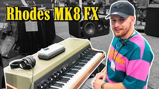 Rhodes MK8 FX • NEWS amp Review  George Pettus SLAYS the MK8 rhodesmusic [upl. by Norel913]