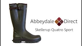 Skellerup Quatro Sport Wellies  In Detail [upl. by Oecile869]