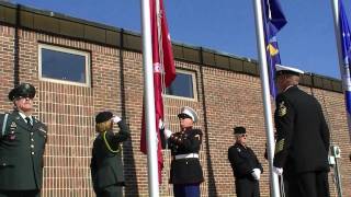 Veterans Day Celebration Posting the Colors Part 1 of 6 [upl. by Amaerd]