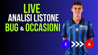 LIVE FANTACALCIO Analisi Listone Bug e Fasce  Guida all’Asta del Fantacalcio 202425 [upl. by Krispin629]