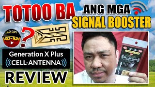 TOTOO BA ANG MGA SIGNAL BOOSTER STICKER  Gen X Plus Cell Antenna Review [upl. by Akiria]