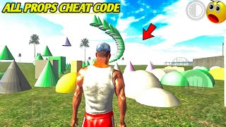 Indian bike driving 3d New Update🤑New Props Cheat Code in Indian Bike Driving 3d Indian bike game [upl. by Aitnecserc]