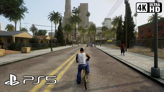 GTA SAN ANDREAS  DEFINITIVE EDITION  PS5 Gameplay 4K 60FPS [upl. by Nuaj572]