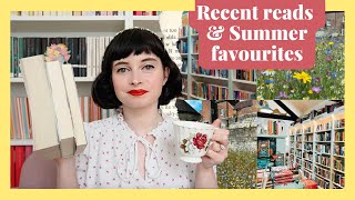 Summer books amp a new favourite book shop 📚☀️ Cozy reading vlog [upl. by Ermeena]