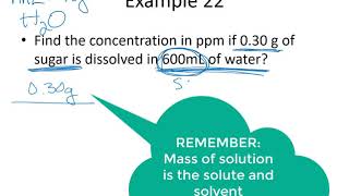 How to calculate concentration in PPM [upl. by Arral825]