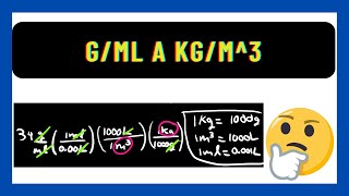 CONVERTIR gml a Kgm3 💥 Conversiones💥 [upl. by Mariko]