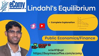 Lindahls Equilibrium  Public Economics  eComy [upl. by Sitnerp]