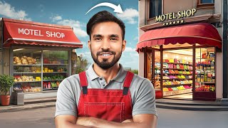 THE ULTIMATE POOR TO RICH SHOP MAKEOVER  MOTEL MANAGER GAMEPLAY 10 [upl. by Finn]