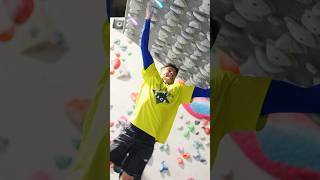 Becoming a human flag… bouldering climbing olympictraining kilterboard [upl. by Ppik]