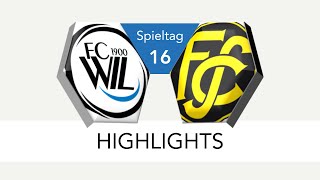 Highlights FC Wil 1900  FC Schaffhausen [upl. by Odlanor]