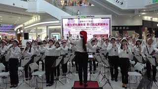 文教大学 吹奏楽部「クリスマスメドレー」 [upl. by Freida]