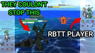 Zekrom Destroyed This RBTT Player Pokemon Showdown Random Battles High Ladder [upl. by Lurlene69]