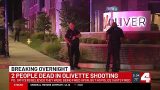 Shooting in Olivette was murdersuicide police say [upl. by Rahm182]