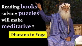 Dharana in Yoga  Absolute FOCUS  Sadhguru Isha [upl. by Ahsinrad]