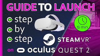 Step by step guide to launch Steam VR on Oculus Quest 2 [upl. by Nenad]