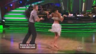 Nicole Scherzinger amp Derek Hough  Dancing With The Stars  Jive week 2 [upl. by Weasner]