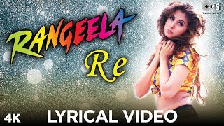 Rangeela Re Lyrical Rangeela  A R Rahman  Asha Bhosle  Aamir Khan Urmila Jackie [upl. by Anabal]