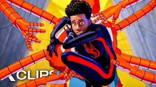 SpiderMan Across the SpiderVerse All NEW Clips amp Trailer 2023 [upl. by Adnor]