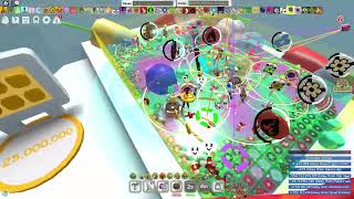 Bee Swarm Simulator 450T Red Hive boost No honeyday 56 glitched drives no fbean [upl. by Isa]